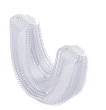 V-White U-Shaped Replacement Head for Ultrasonic Toothbrush — Food Grade Silicone Head with Bristles to Clean Between Teeth — Mouthpiece for Oral Hygiene and Preventive Care — Adult (1-Pack)