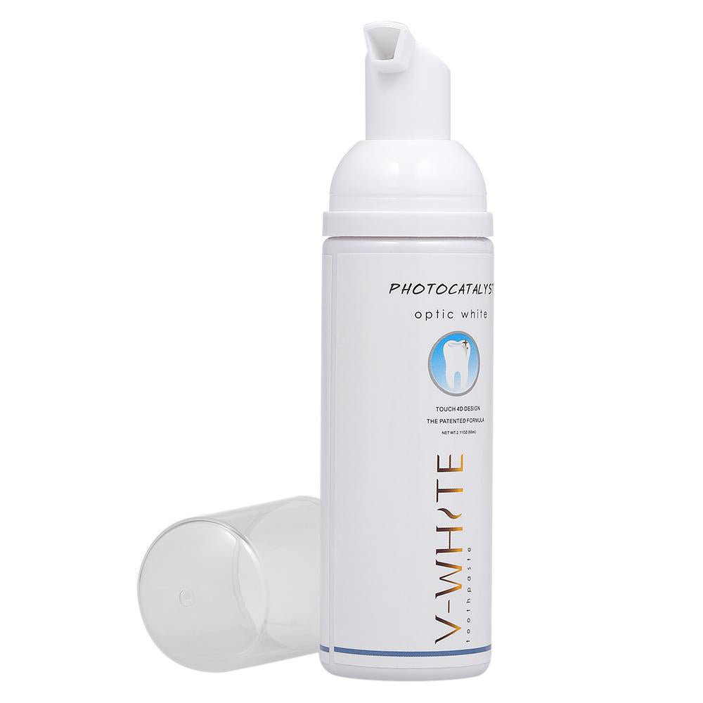 Vg Toothpaste V-White Foam Teeth Whitening Toothpaste 60 ml - Organic Toothpaste Flu ...